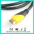 High Speed HDMI Cable 3D 4k Gold Plated Black Yellow